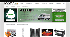 Desktop Screenshot of locdeson.com